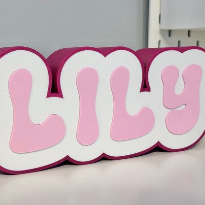 Personalized LED night light