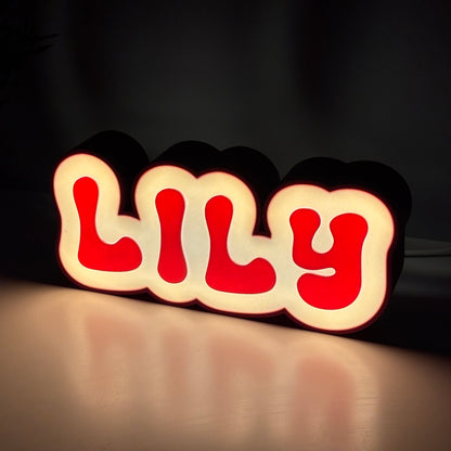 Personalized LED night light