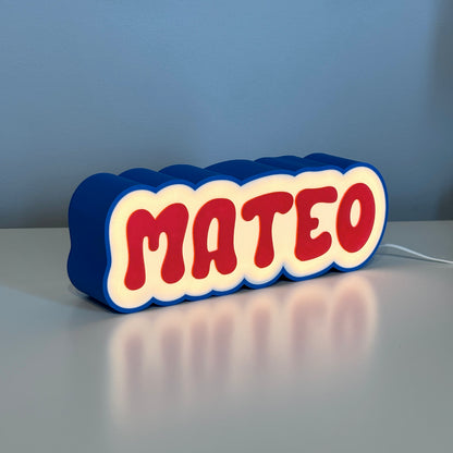 Personalized LED night light